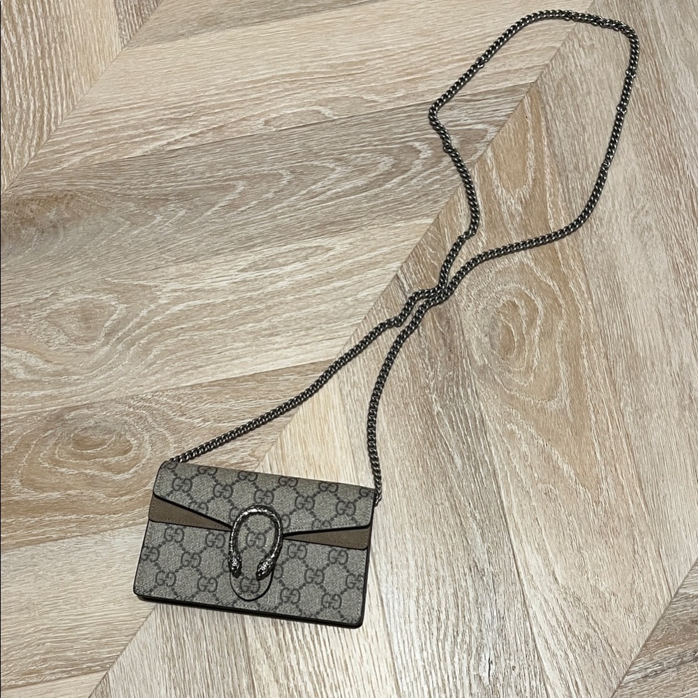 GG fashion Beige and Brown Crossbody Bag